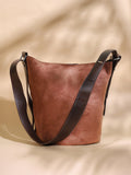 Haute Sauce The Bucket Tote Bag With Pouch - Russet Brown
