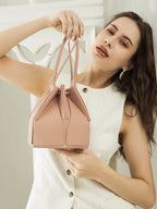 Haute Sauce The Origami Bucket Bag - Sand Beige