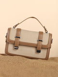 Haute Sauce The Linea-Block Hand Bag - Ash Brown