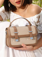 Haute Sauce The Linea-Block Hand Bag - Ash Brown