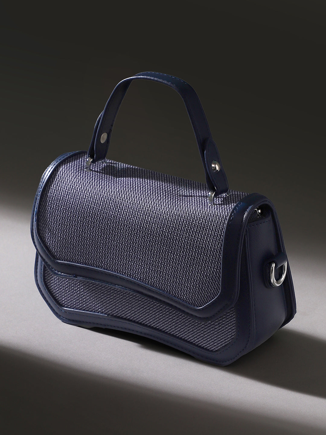 Haute Sauce The Avenue Hand Bag - Indigo Blue