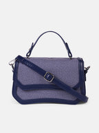 Haute Sauce The Avenue Hand Bag - Indigo Blue