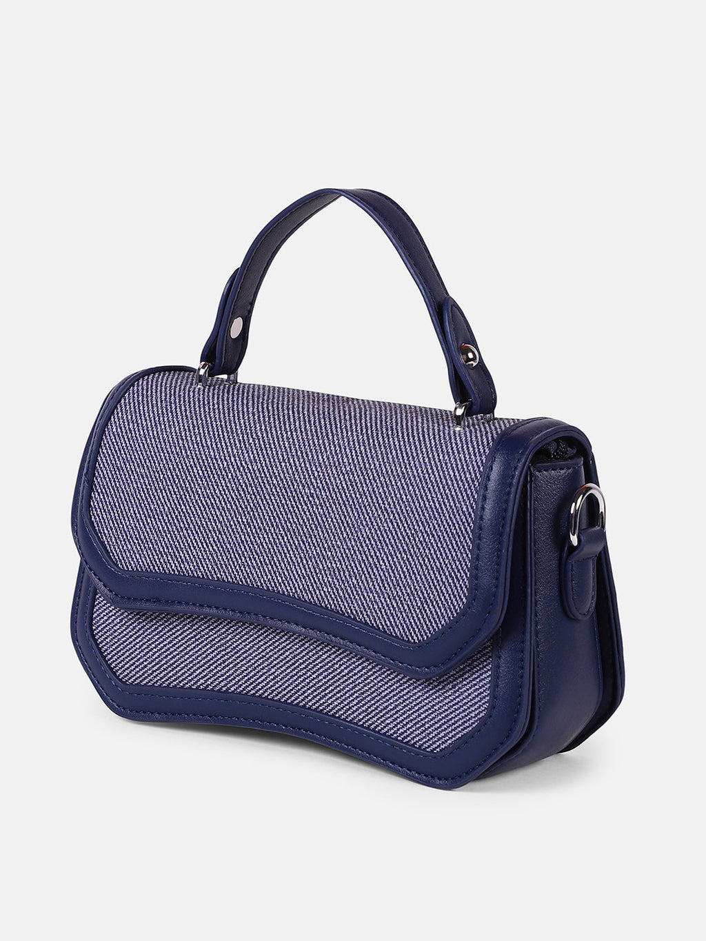 Haute Sauce The Avenue Hand Bag - Indigo Blue