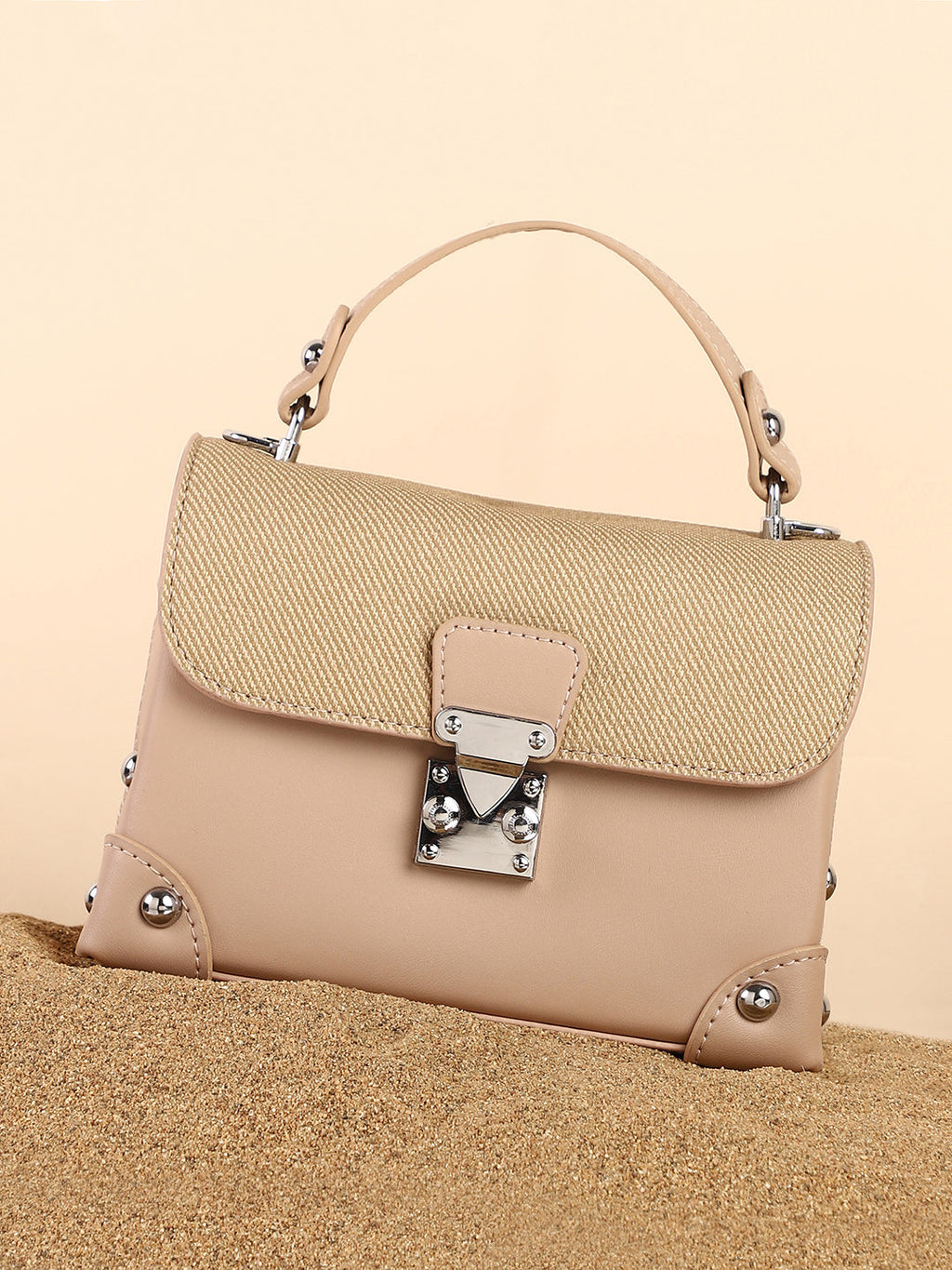 Haute Sauce The Trunk Hand Bag - Desert Sand