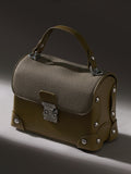 The Trunk Hand Bag - Olive Green