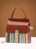 Haute Sauce The Small Straw-Médecin Hand Bag - Multicolour