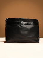 Haute Sauce The Tang-Buckle Tote Bag - Onyx Black