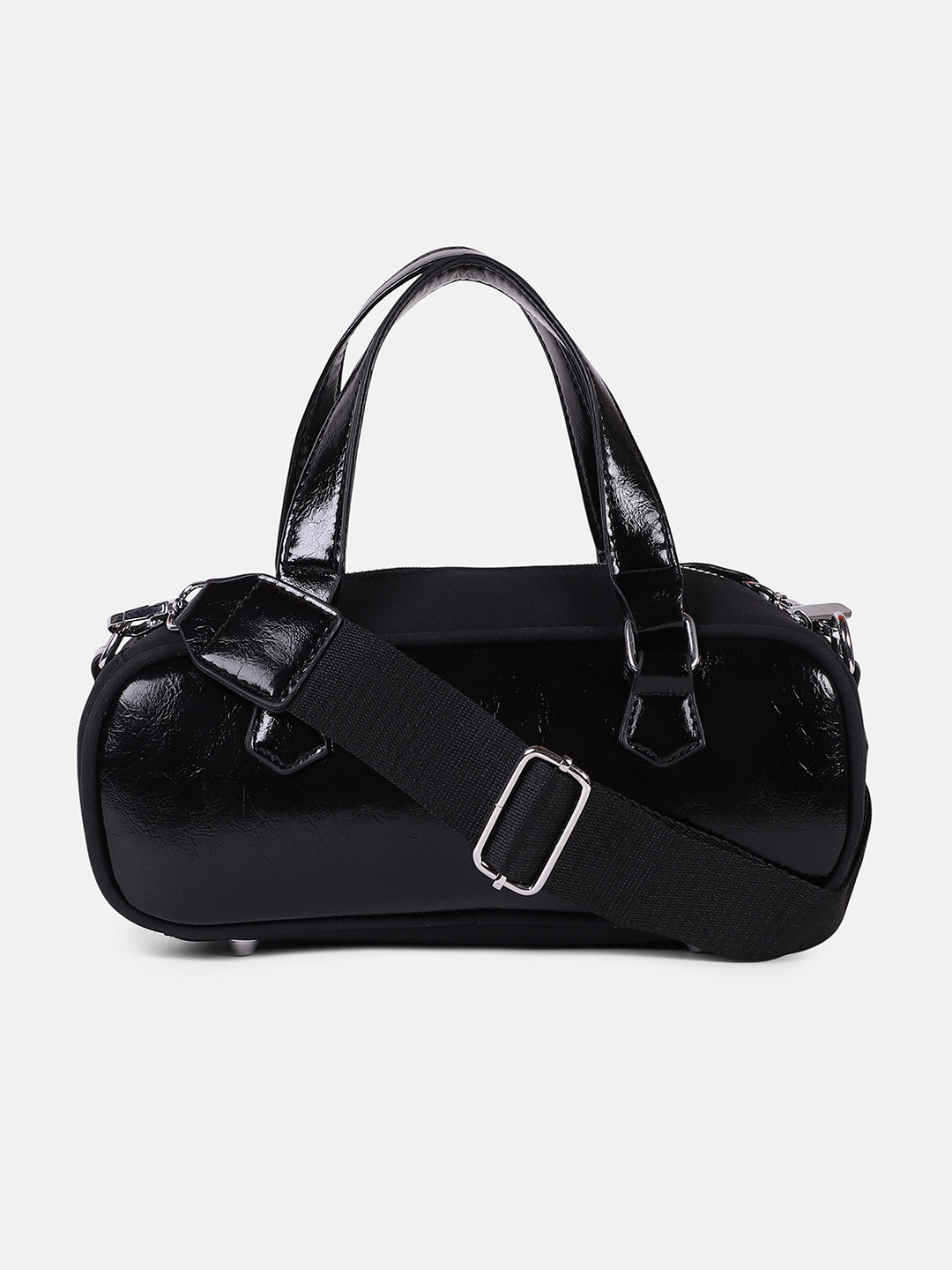 Haute Sauce The Small Retro Bowling Bag - Onyx Black