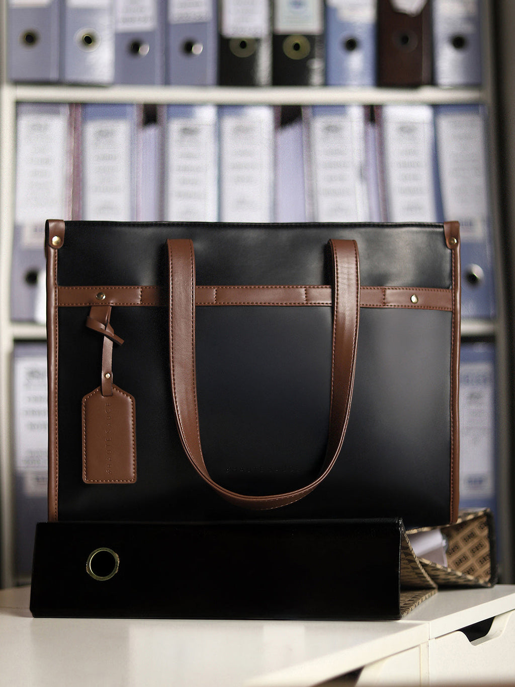 Haute Sauce All-Day-Ally Office Bag - Midnight Black