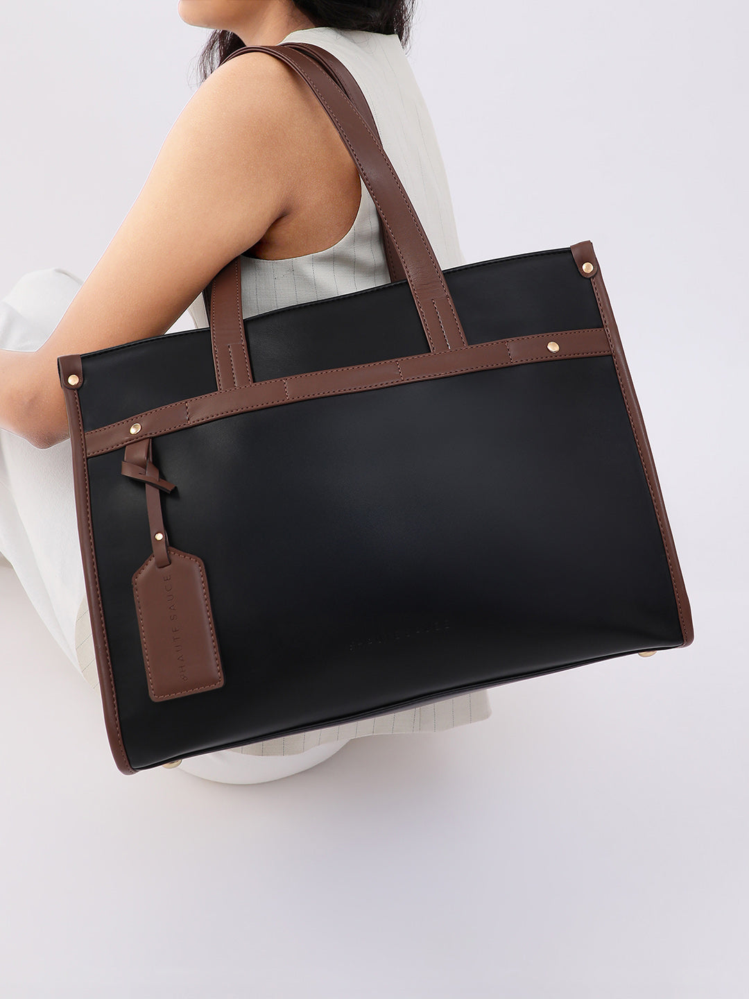 Haute Sauce All-Day-Ally Office Bag - Midnight Black