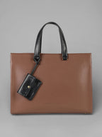 The Circadian Tote Office Bag-Chocolate Brown