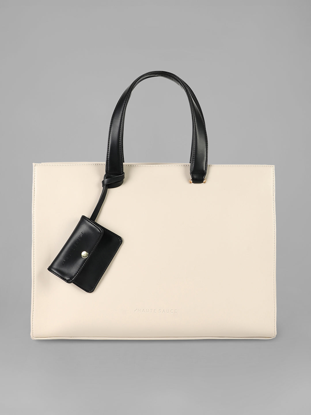 The Circadian Tote Office Bag-Cream White