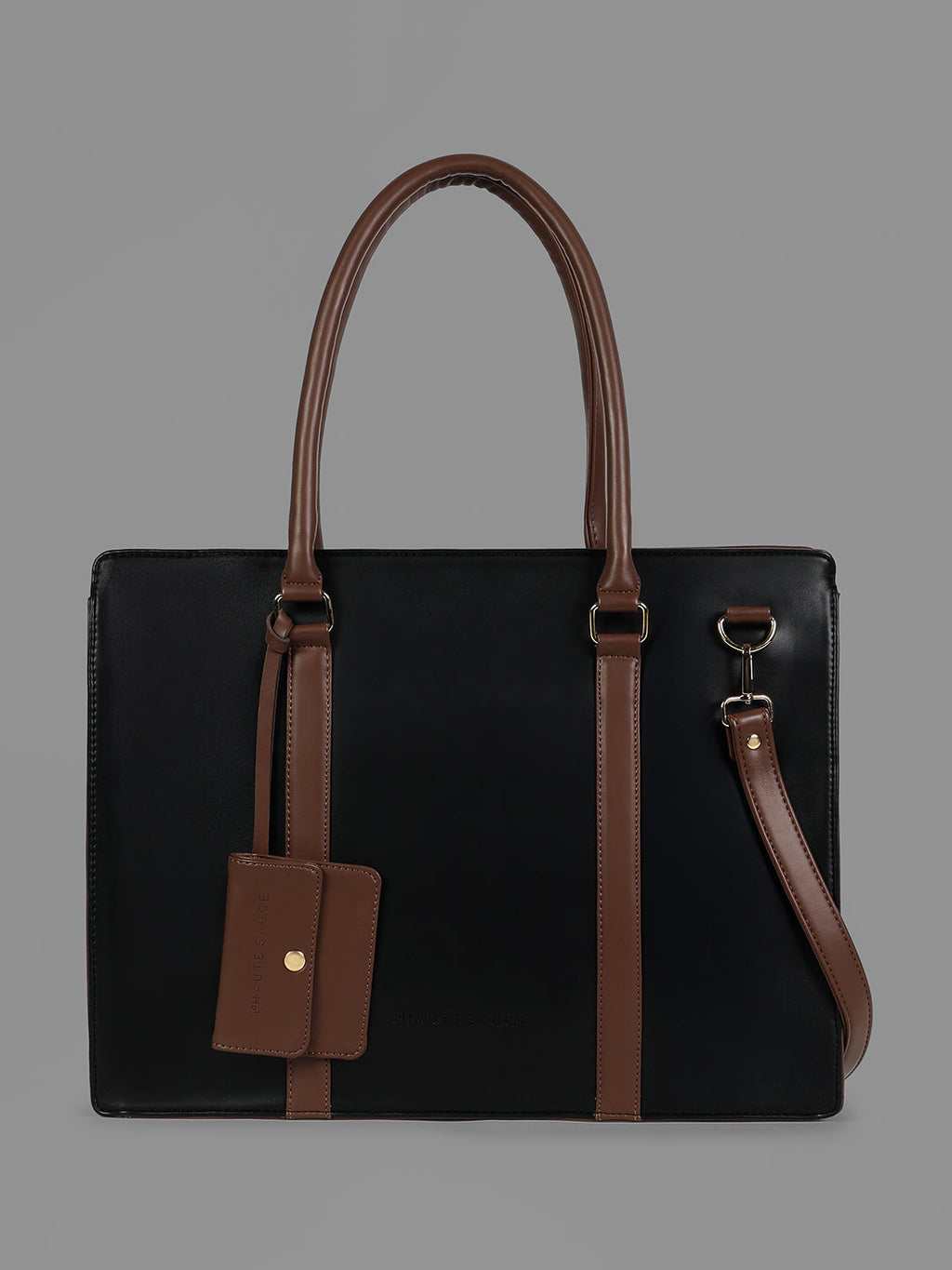 Haute Sauce The Diurnal Tote Office Bag - Midnight Black