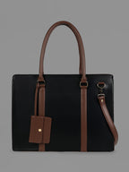 Haute Sauce The Diurnal Tote Office Bag - Midnight Black