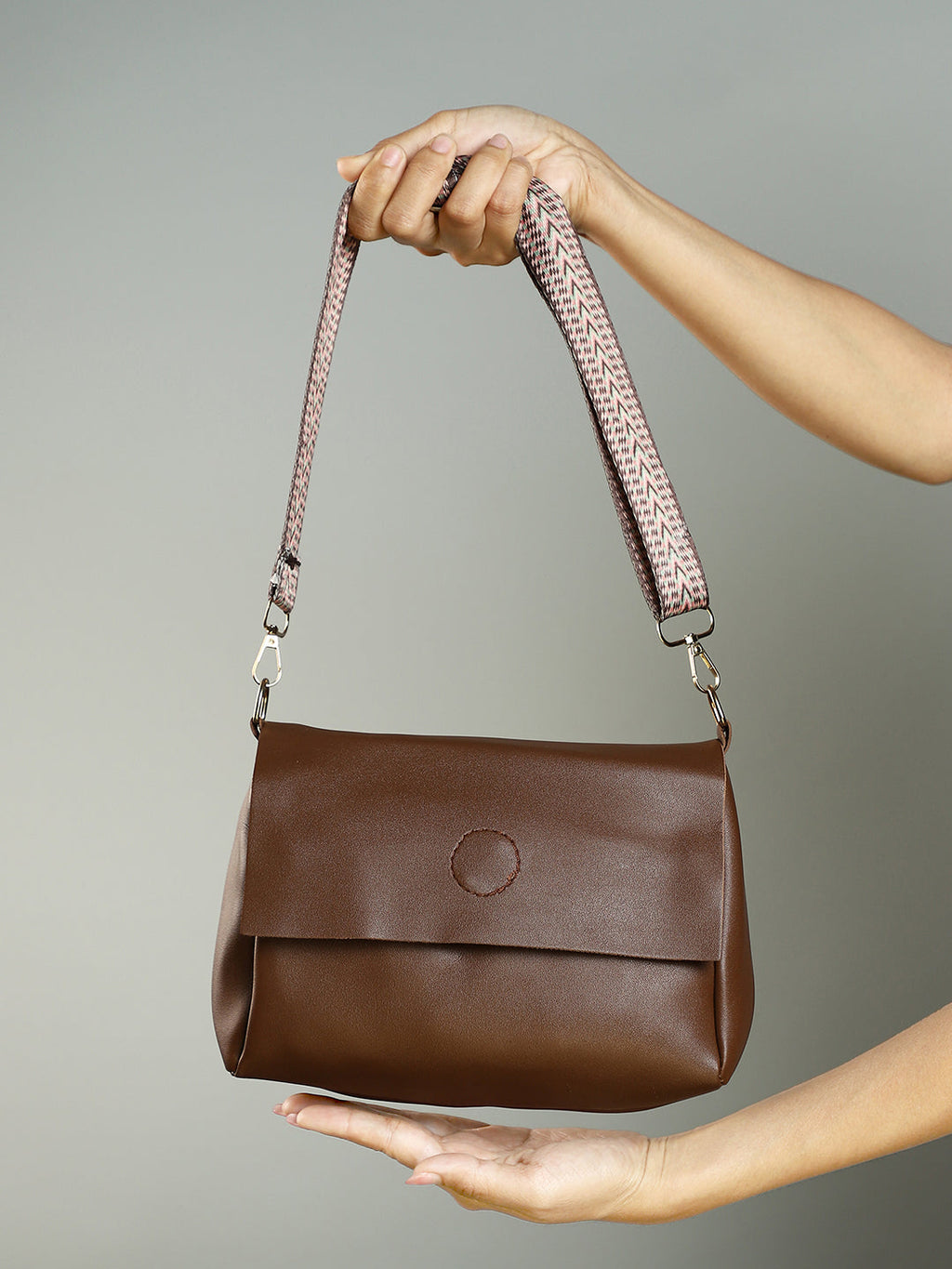 Haute Sauce The Studio Sling Bag - Chocolate Brown