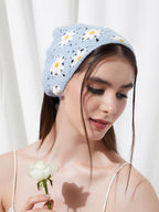 Haute Sauce Sunflower Crochet Head Scarf