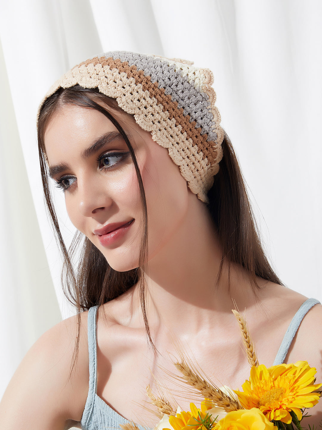 Haute Sauce Pannello Crochet Head Scarf