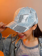 Haute Sauce Geometric Abstract Baseball Cap