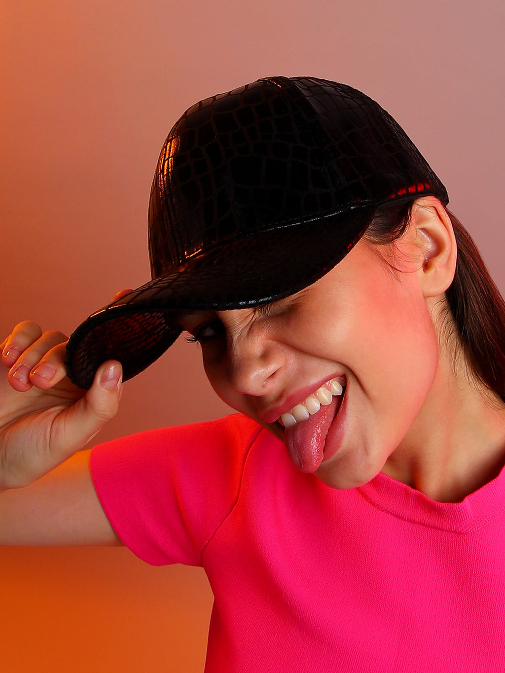 Haute Sauce Embossed Scale Baseball Cap