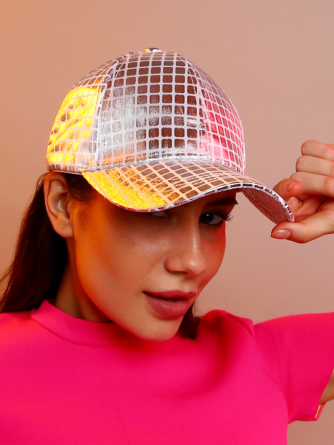 Haute Sauce Metallic Cube Baseball Cap