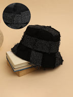 Haute Sauce Distressed Bucket Hat - Midnight Black
