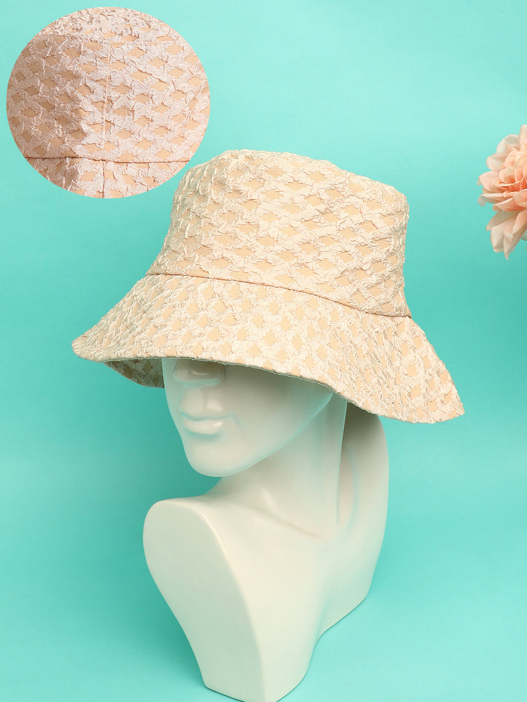 Haute Sauce Textured Bucket Hat - Saltbox Beige