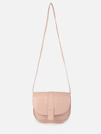 Haute Sauce Croco Pink Cross Body Bag