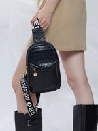 The Commute Crossbody Sling Bag - Obsidian Black