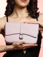 Haute Sauce The Hanging Buckle Sling Bag - Nude Pink