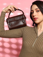 Haute Sauce The Orb Mini Sling Bag - Coffee Brown