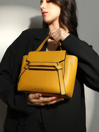 The Cruise Hand Bag - Mustard Yellow