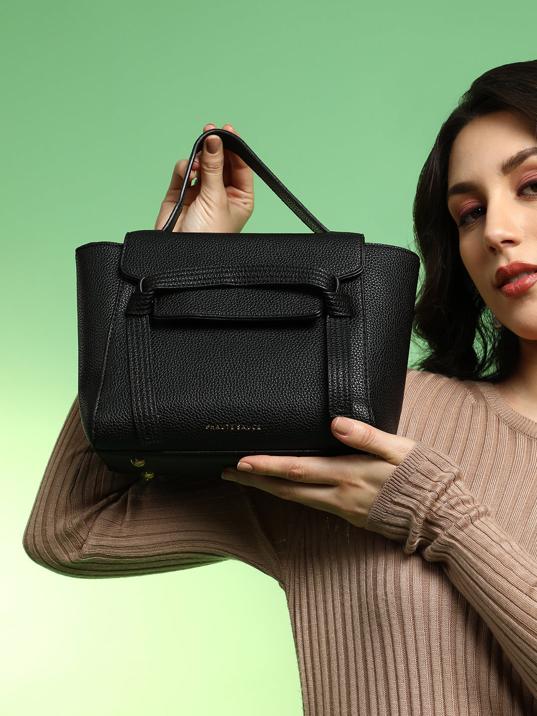 Haute Sauce The Cruise Hand Bag - Midnight Black