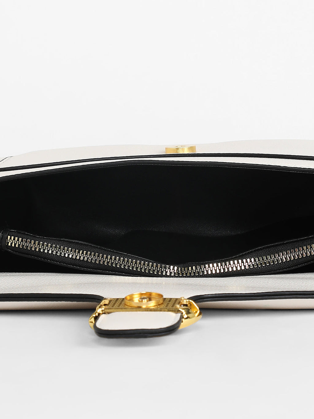 Haute Sauce The Burg Shoulder Bag - Ivory White