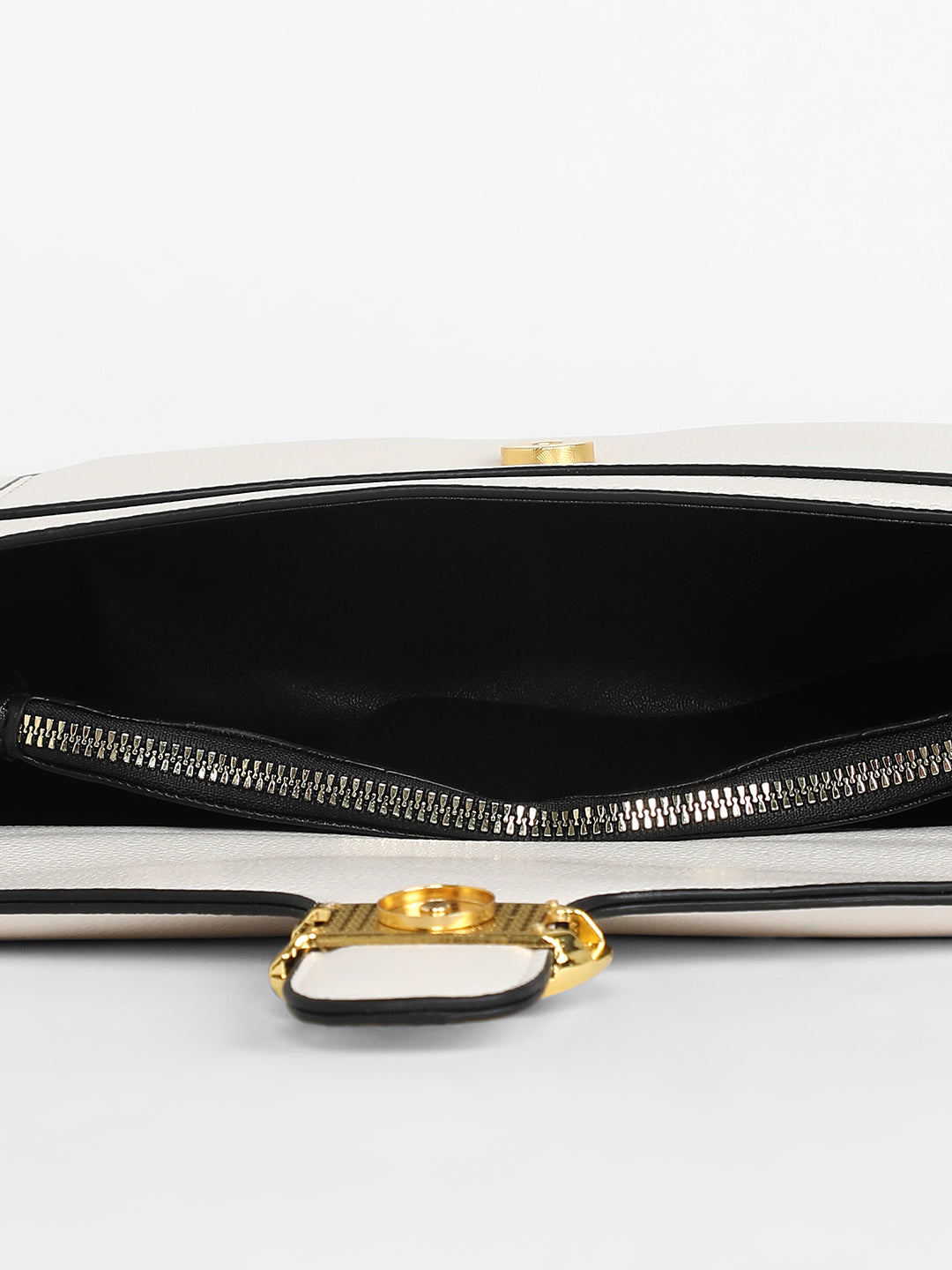 Haute Sauce The Burg Shoulder Bag - Ivory White