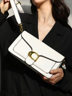 Haute Sauce The Burg Shoulder Bag - Ivory White