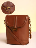 Haute Sauce The Monogram Sling Bag - Chocolate Brown
