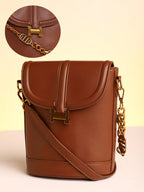 Haute Sauce The Monogram Sling Bag - Chocolate Brown