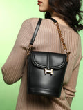 The Monogram Sling Bag - Midnight Black