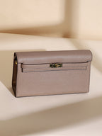 Haute Sauce The Overlap Sling Bag - Peanut Brown