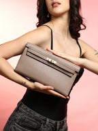 Haute Sauce The Overlap Sling Bag - Peanut Brown