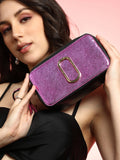 The Block Box Sling Bag - Fushcia Pink