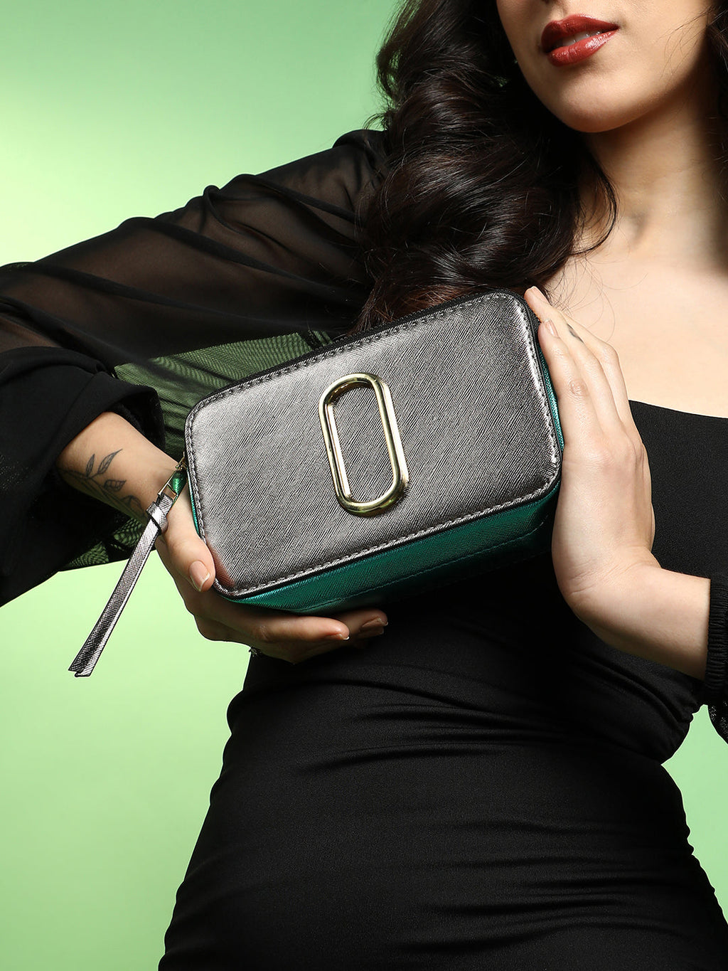 Haute Sauce The Block Box Sling Bag - Graphite Grey