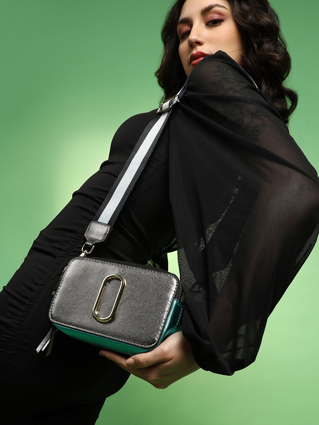 Haute Sauce The Block Box Sling Bag - Graphite Grey