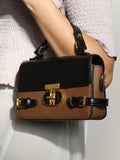 Haute Sauce The Riviera Hand Bag - Mocha Brown