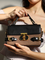 Haute Sauce The Riviera Hand Bag - Mocha Brown