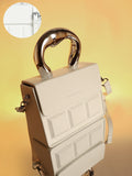 The Caldera Boxed Hand Bag - Cream White