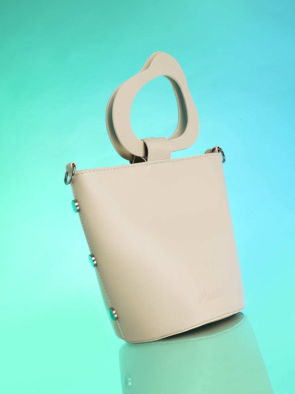 Haute Sauce The Flora Pot Bucket Bag - Saltbox Beige