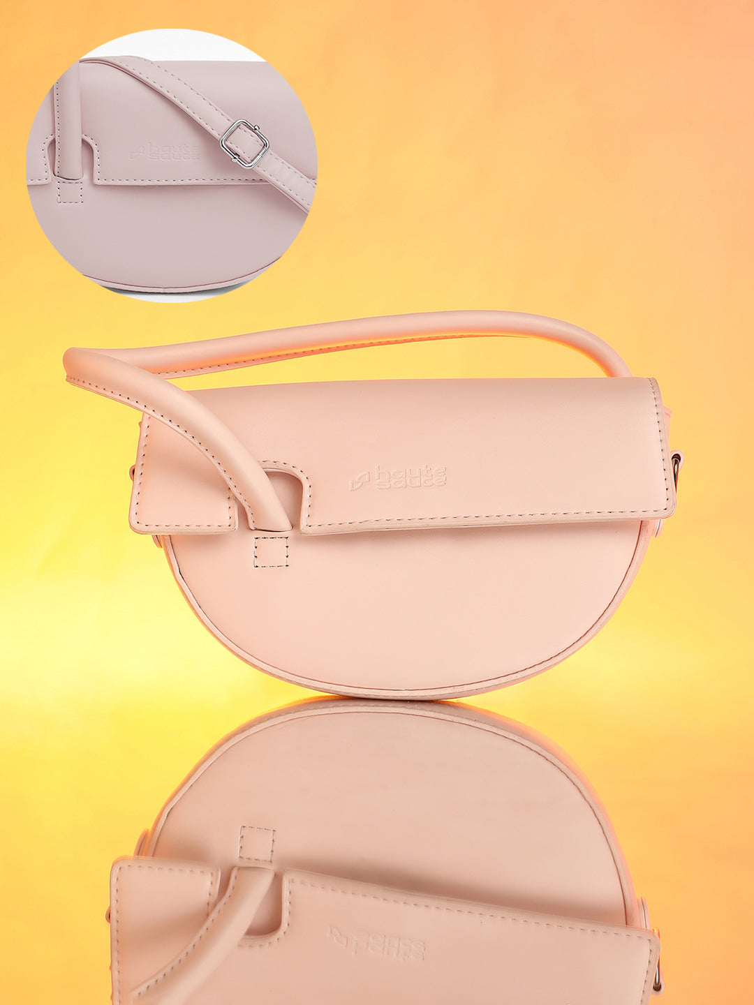 Haute Sauce The Verve Hand Bag - Soft Pink
