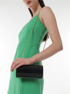 Haute Sauce The Columner Clutch Bag - Onyx Black
