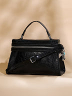 The Epistola Hand Bag - Onyx Black